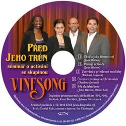CD Před Jeho trůn (seminář o uctívání - skup. Vinesong)